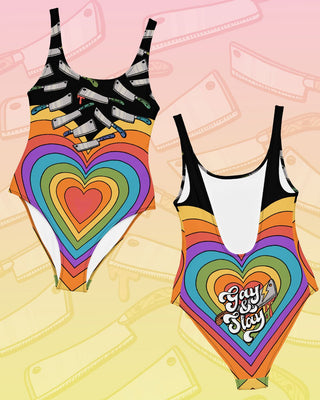 Gay & Slay One Piece Swimsuit