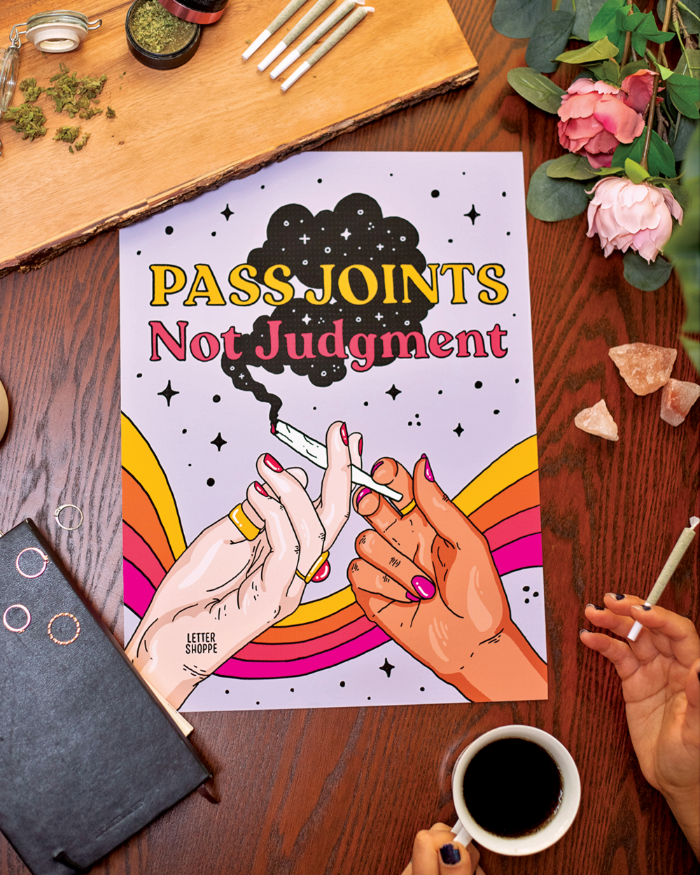 Pass Joints Poster