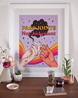 Pass Joints Poster
