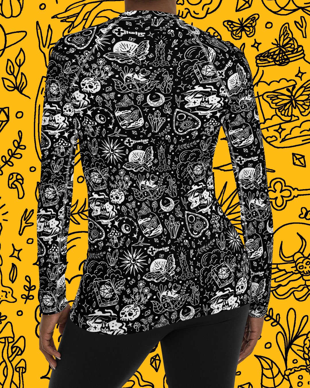 Witchy Unisex Rash Guard