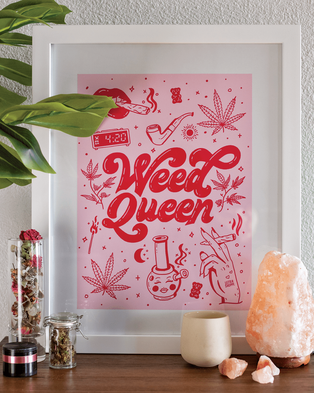 Weed Queen Poster